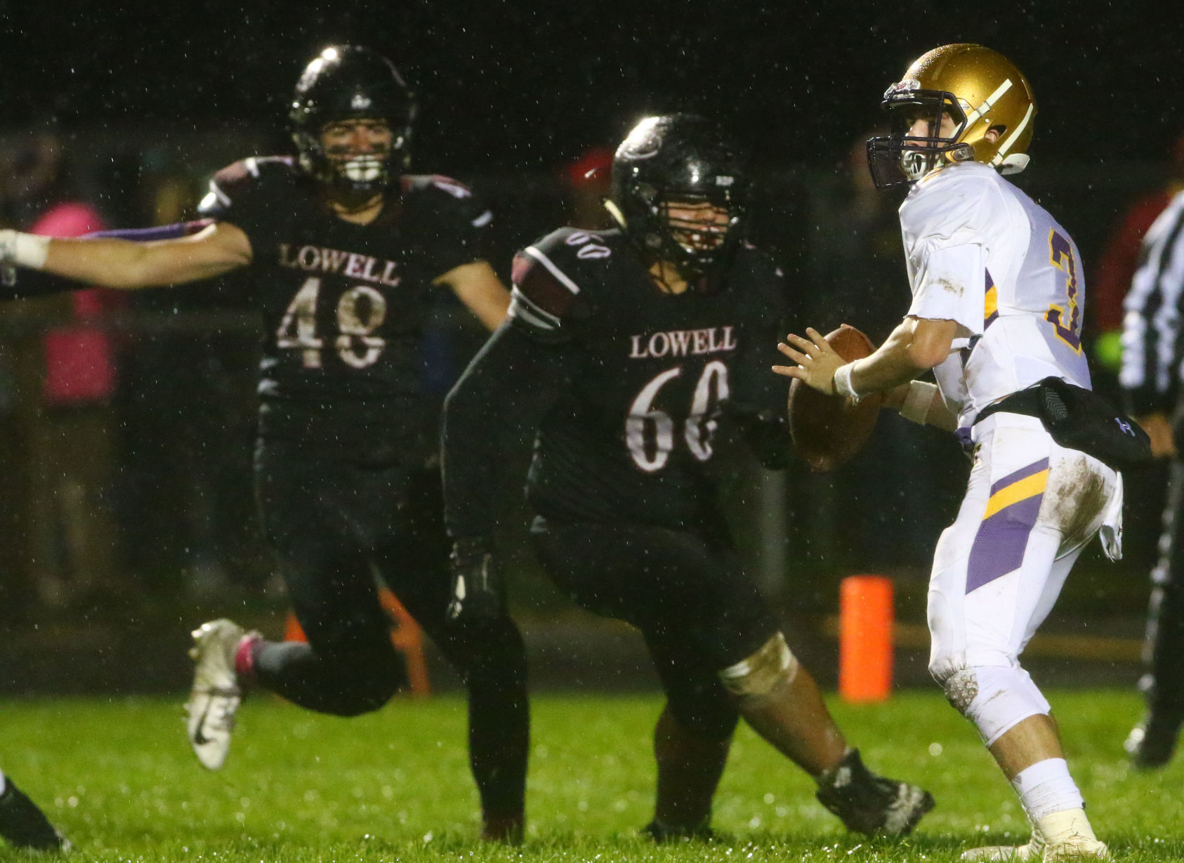 Hobart at Lowell football